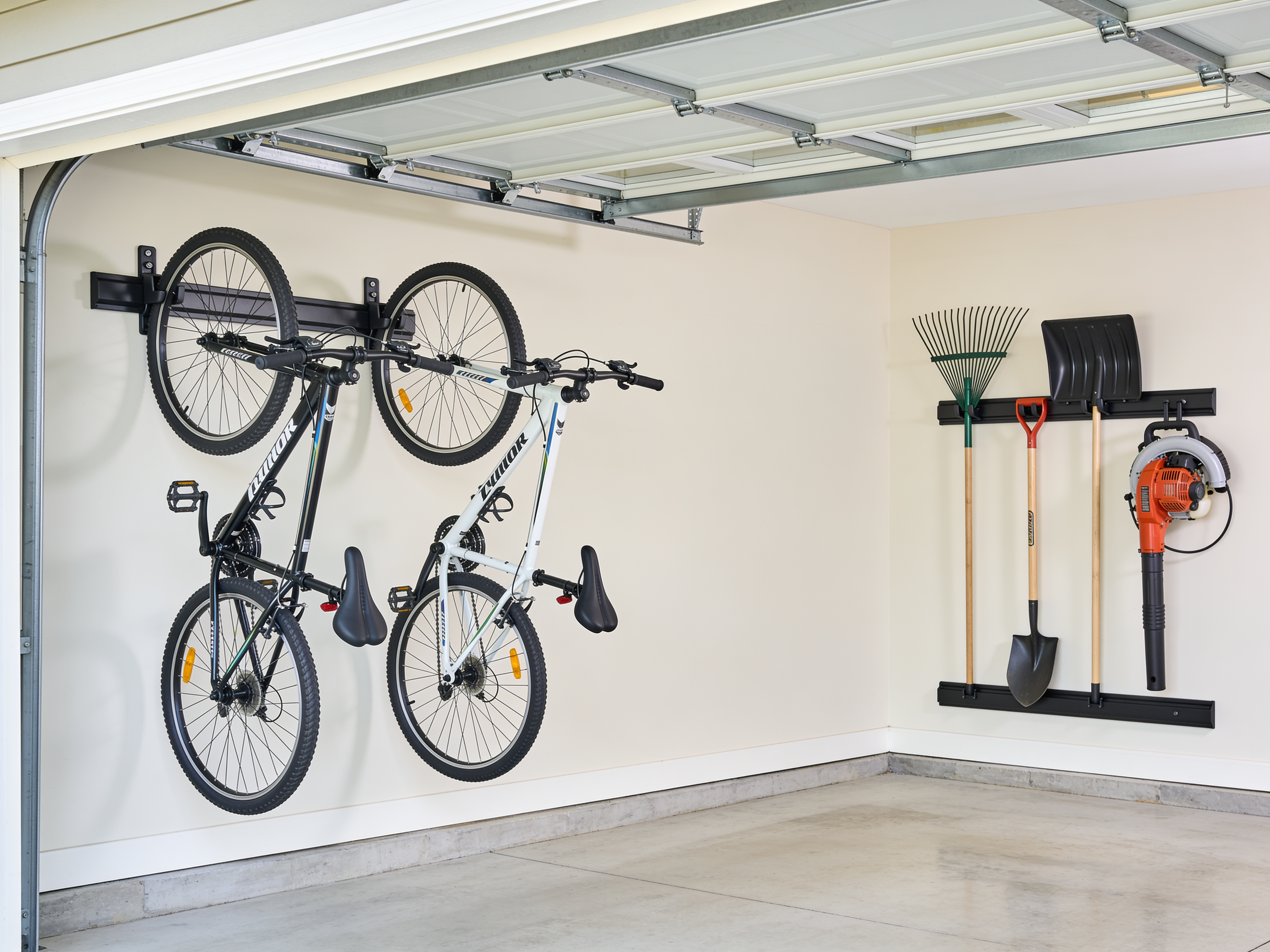 Bike and lawn equipment racks